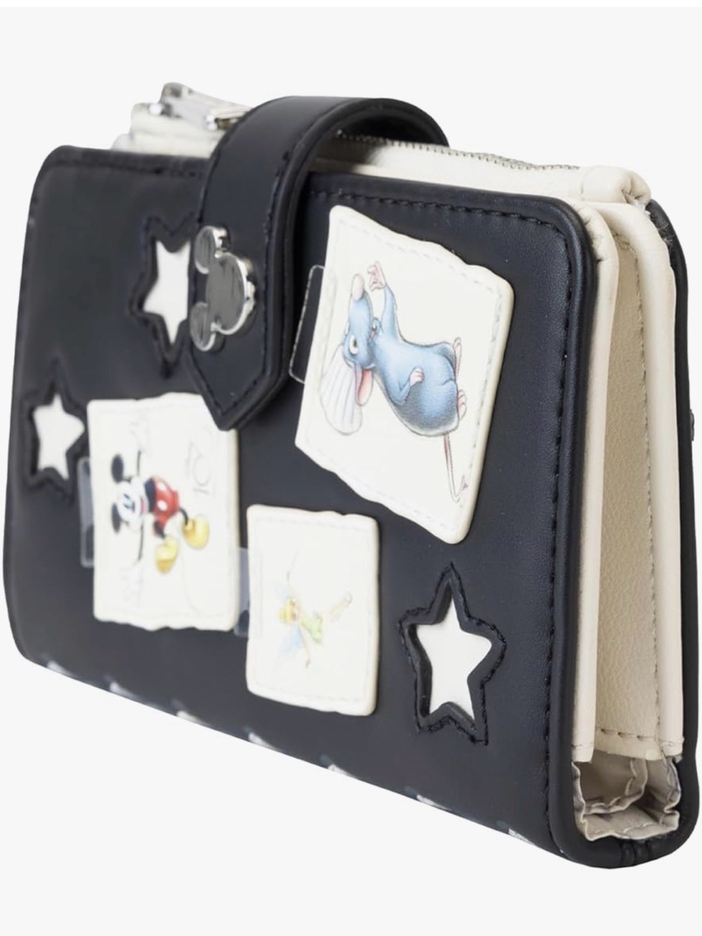 Loungefly Disney 100 Mickey Mouse Sketchbook Set- backpack, wallet and ears - Picture 14 of 16
